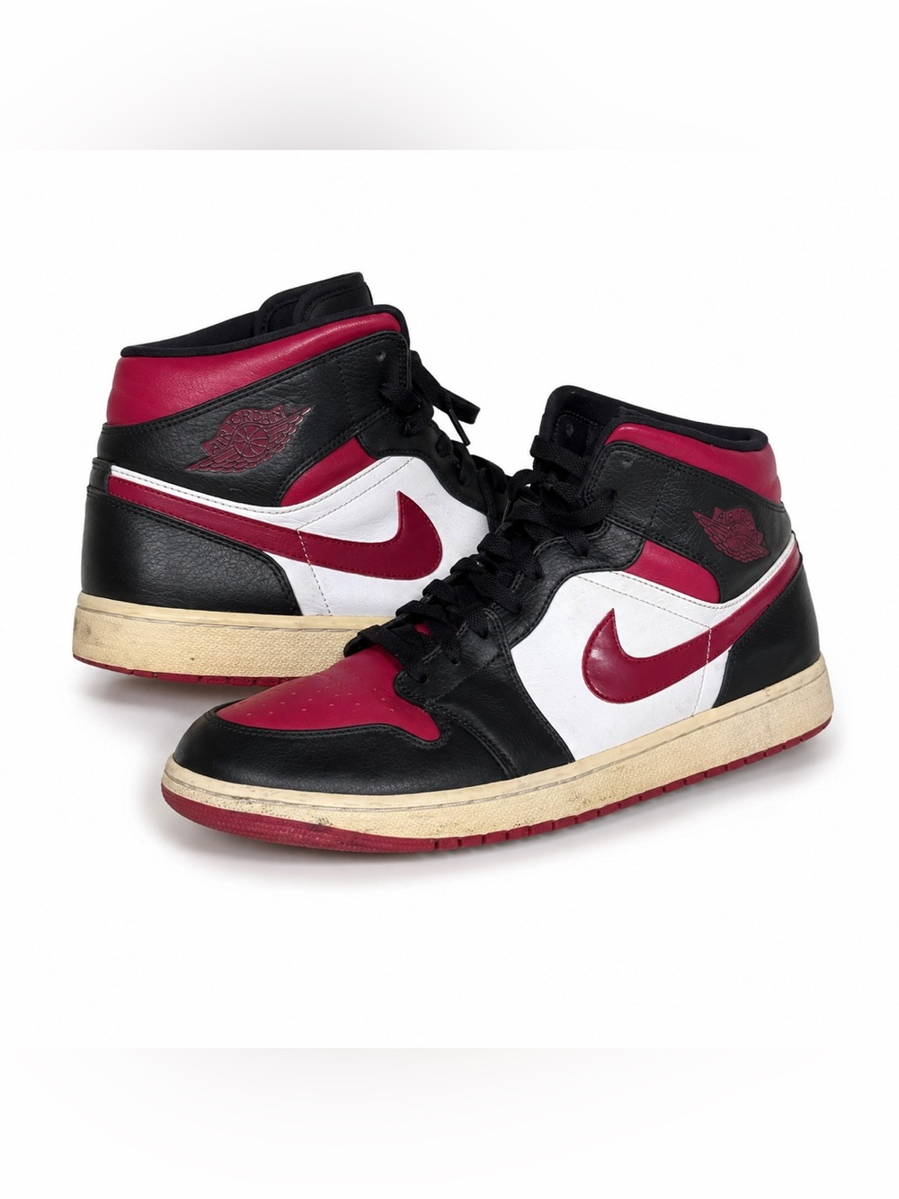 Air Jordan 1 Mid Noble Red  Men’s Size 12